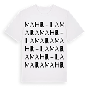 Mahr - La Mara ordlek t-shirt – ekologisk bomull t-shirt från Pinshirt