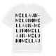 Mellaun - Meluno ordlek t-shirt