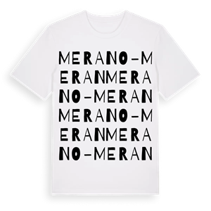 Merano - Meran ordlek t-shirt – ekologisk bomull t-shirt från Pinshirt