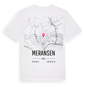 Meransen karta t-shirt – ekologisk bomull t-shirt från Pinshirt