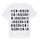 Meransen ordlek t-shirt