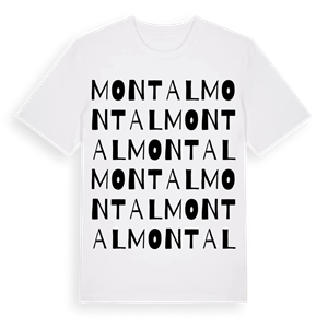 Montal ordlek t-shirt – ekologisk bomull t-shirt från Pinshirt