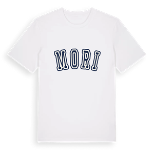 Mori college t-shirt – ekologisk bomull t-shirt från Pinshirt