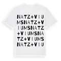 Natz + Viums ordlek t-shirt