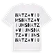 Natz + Viums ordlek t-shirt