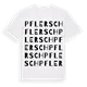 Pflersch ordlek t-shirt