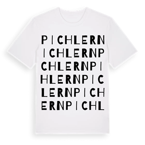 Pichlern ordlek t-shirt – ekologisk bomull t-shirt från Pinshirt