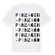 Pinzagen - Pinzago ordlek t-shirt