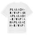 Plabach - Rivapiana ordlek t-shirt