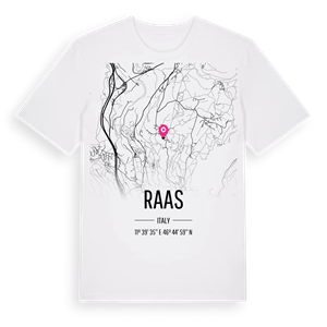 Raas karta t-shirt – ekologisk bomull t-shirt från Pinshirt