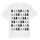 Raas ordlek t-shirt