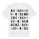 Reischach - Riscone ordlek t-shirt