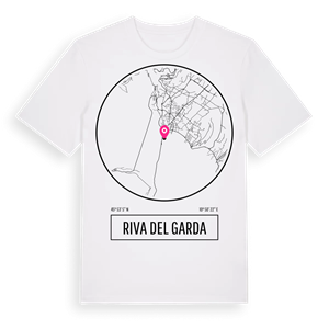 Riva del Garda t-shirt – ekologisk bomull t-shirt från Pinshirt