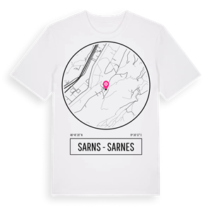 Sarns - Sarnes t-shirt – ekologisk bomull t-shirt från Pinshirt