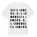 Schlanders - Silandro ordlek t-shirt