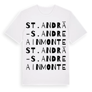 St. Andrä - S. Andrea in Monte ordlek t-shirt – ekologisk bomull t-shirt från Pinshirt