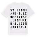 St. Leonhard - S. Leonardo ordlek t-shirt