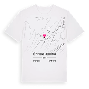 Tötschling - Tecelinga karta t-shirt – ekologisk bomull t-shirt från Pinshirt