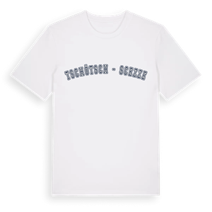 Tschötsch - Scezze college t-shirt – ekologisk bomull t-shirt från Pinshirt