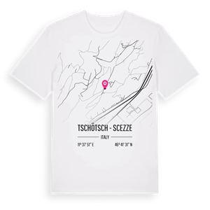 Tschötsch - Scezze karta t-shirt – ekologisk bomull t-shirt från Pinshirt