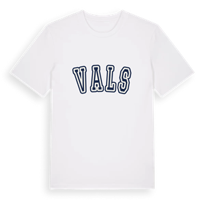 Vals college t-shirt – ekologisk bomull t-shirt från Pinshirt