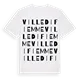 Ville di Fiemme ordlek t-shirt