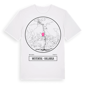 Weitental - Vallarga t-shirt – ekologisk bomull t-shirt från Pinshirt
