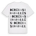 Derebaşı Mahallesi ordlek t-shirt