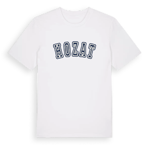 Hozat college t-shirt – ekologisk bomull t-shirt från Pinshirt