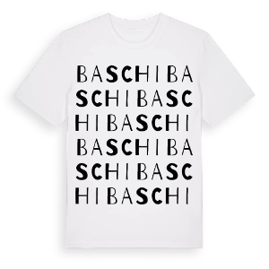 Baschi ordlek t-shirt – ekologisk bomull t-shirt från Pinshirt