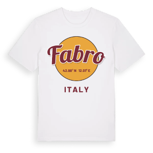 Fabro cirkel t-shirt – ekologisk bomull t-shirt från Pinshirt