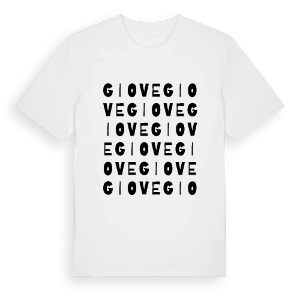 Giove ordlek t-shirt – ekologisk bomull t-shirt från Pinshirt