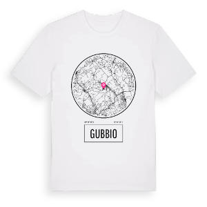 Gubbio t-shirt – ekologisk bomull t-shirt från Pinshirt