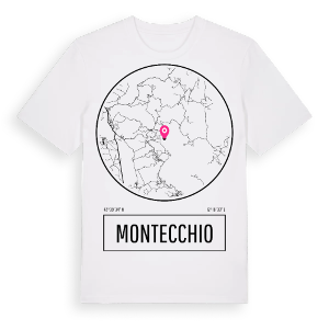 Montecchio t-shirt – ekologisk bomull t-shirt från Pinshirt