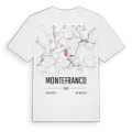 Montefranco karta t-shirt