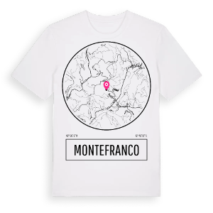 Montefranco t-shirt – ekologisk bomull t-shirt från Pinshirt