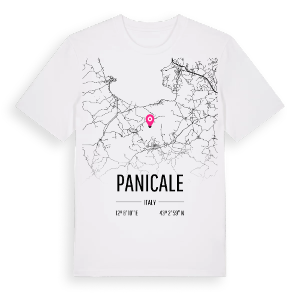 Panicale karta t-shirt – ekologisk bomull t-shirt från Pinshirt