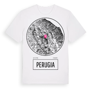 Perugia t-shirt – ekologisk bomull t-shirt från Pinshirt