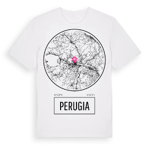 Perugia t-shirt – ekologisk bomull t-shirt från Pinshirt