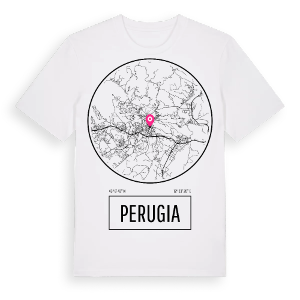 Perugia t-shirt – ekologisk bomull t-shirt från Pinshirt