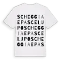 Scheggia e Pascelupo ordlek t-shirt