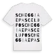 Scheggia e Pascelupo ordlek t-shirt