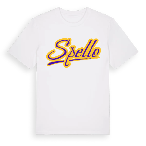 Spello baseball t-shirt – ekologisk bomull t-shirt från Pinshirt