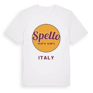Spello cirkel t-shirt – ekologisk bomull t-shirt från Pinshirt