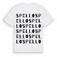 Spello ordlek t-shirt