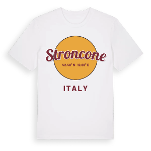 Stroncone cirkel t-shirt – ekologisk bomull t-shirt från Pinshirt