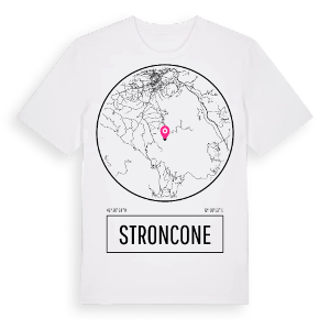 Stroncone t-shirt – ekologisk bomull t-shirt från Pinshirt
