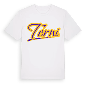 Terni baseball t-shirt – ekologisk bomull t-shirt från Pinshirt