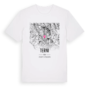 Terni karta t-shirt – ekologisk bomull t-shirt från Pinshirt