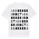 Abborrgrundet ordlek t-shirt